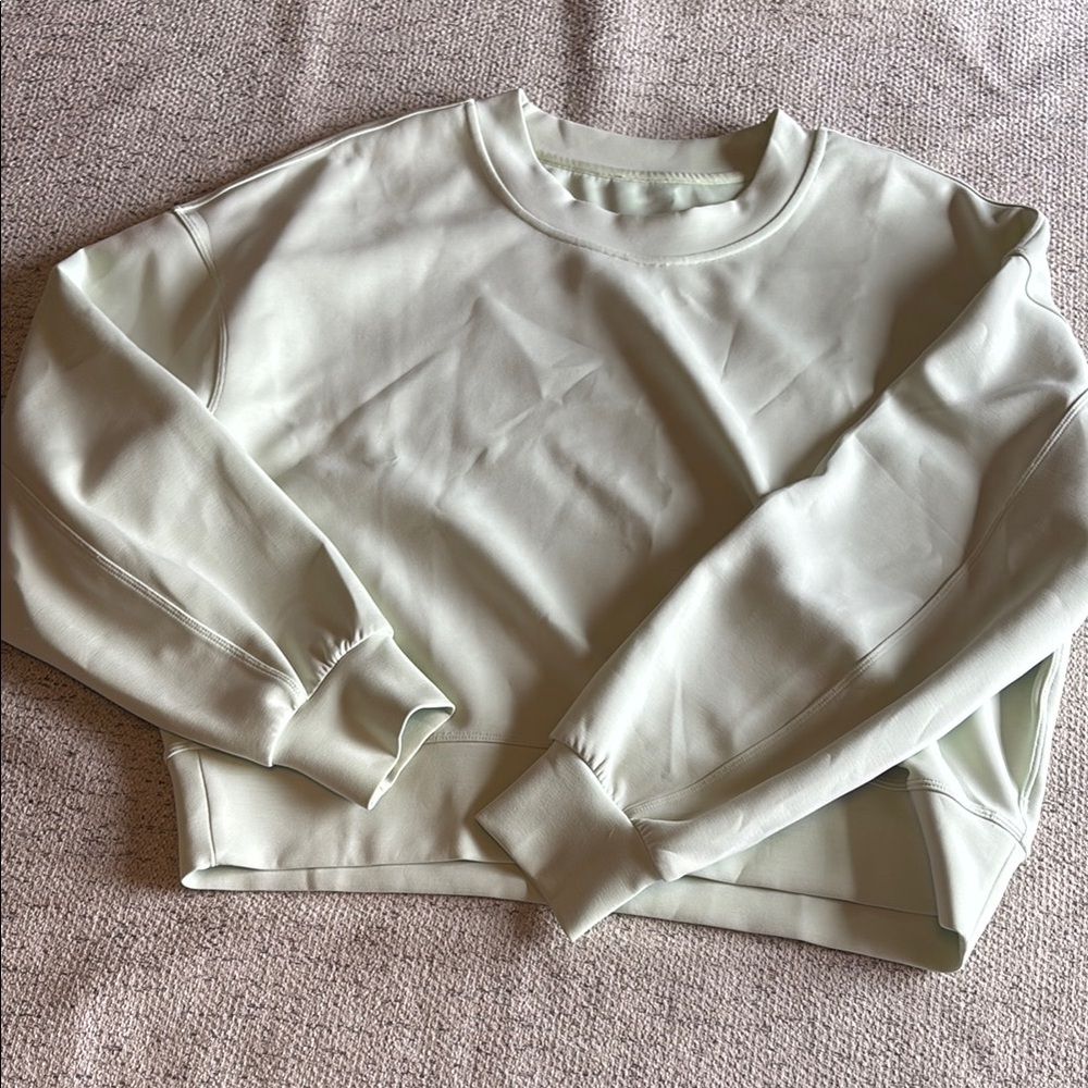 Lululemon Softstream Light Green Sweatshirt